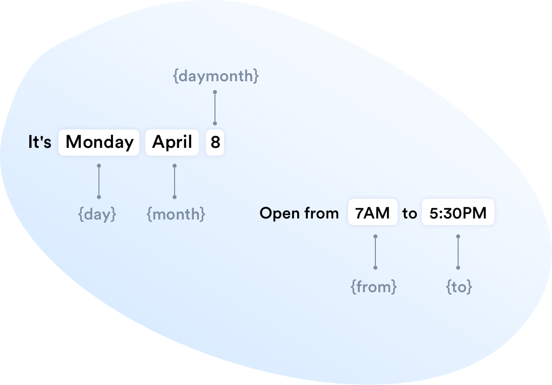 Create dynamic opening hour message in WordPress