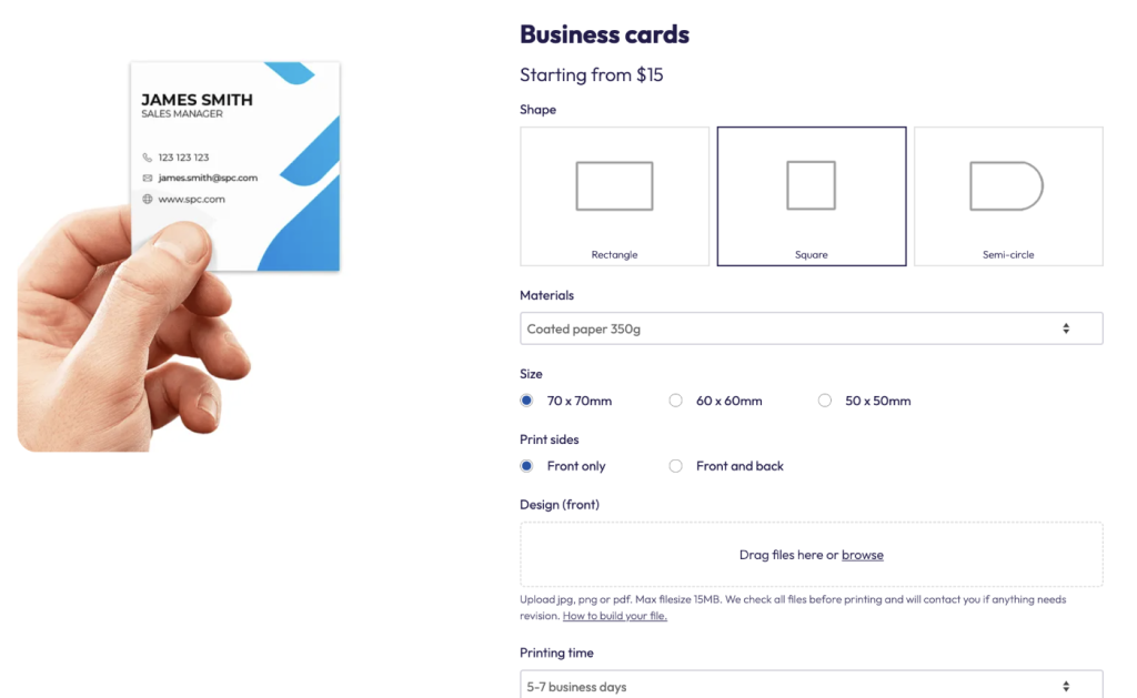 APF allows to extra add-on fields such as radio buttons, checkboxes, dropdowns, file uploads, ...