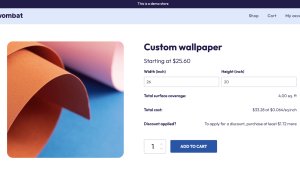 Measurement price calculator product in WooCommerce