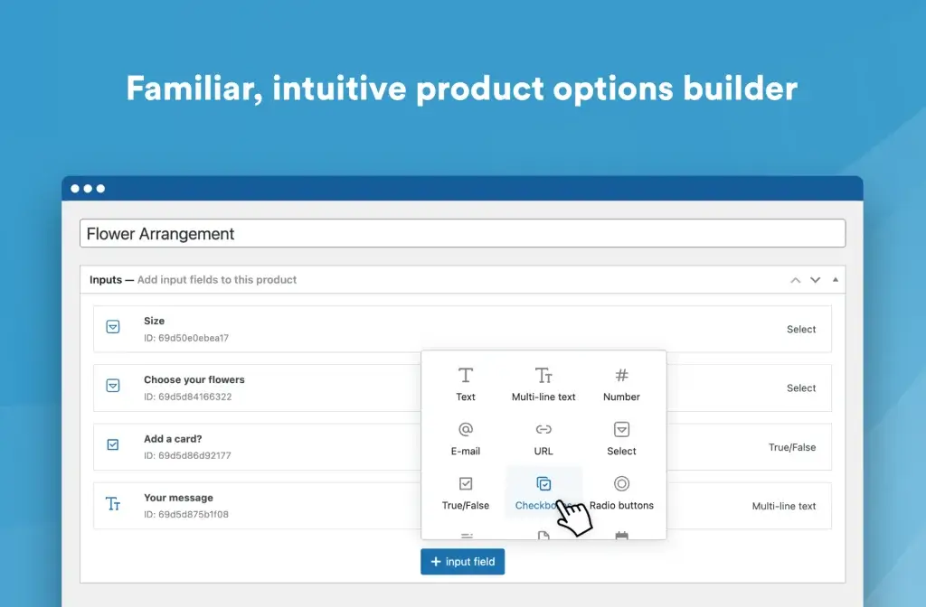 A preview of the lightweight and intuitive APF admin