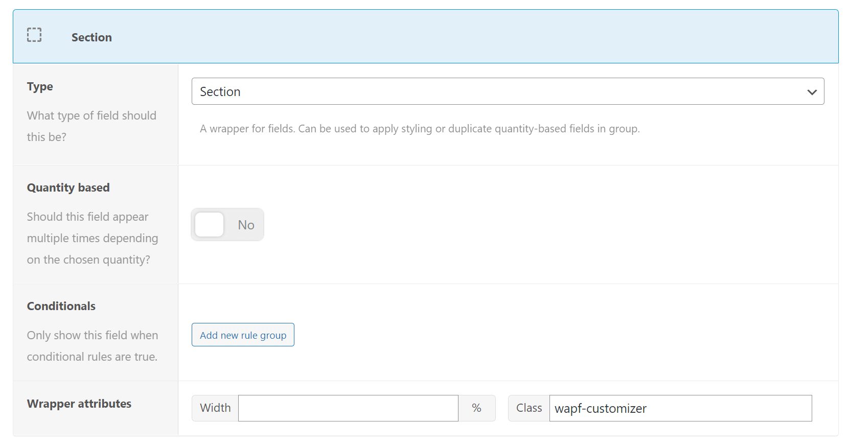 How to display product options in a popup in