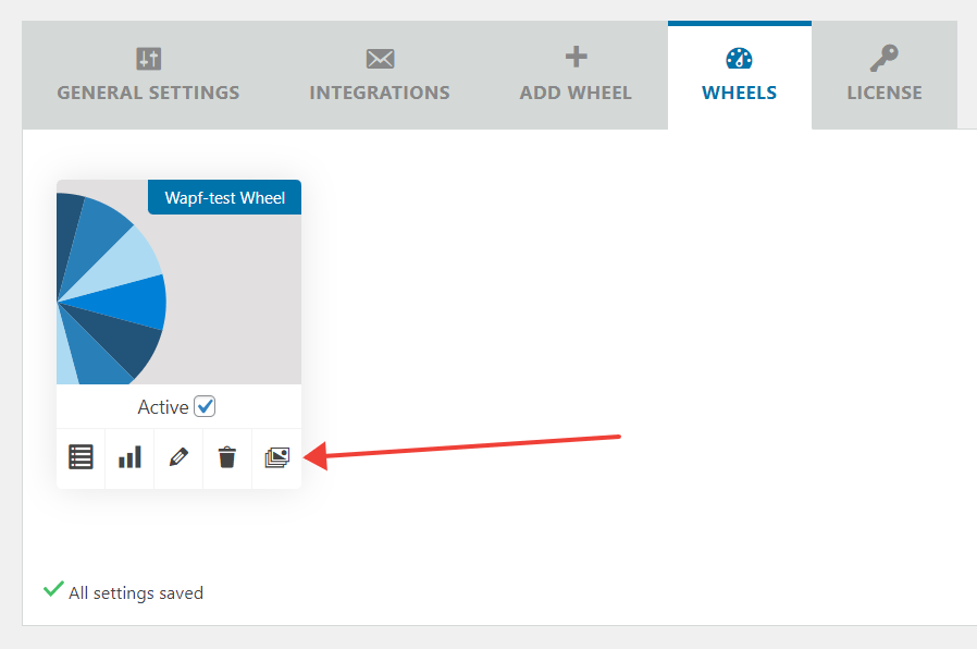 Duplicate your WP Optin Wheel in WordPress