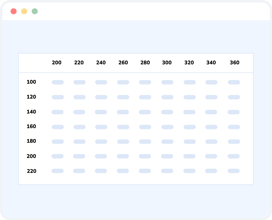 Lookup table addon for WooCommerce
