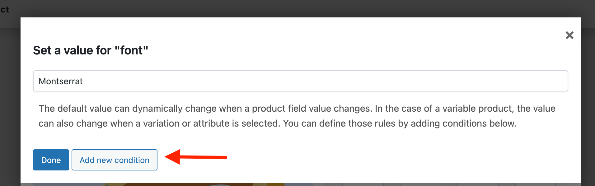 Add a new condition in your Live Content Preview configuration