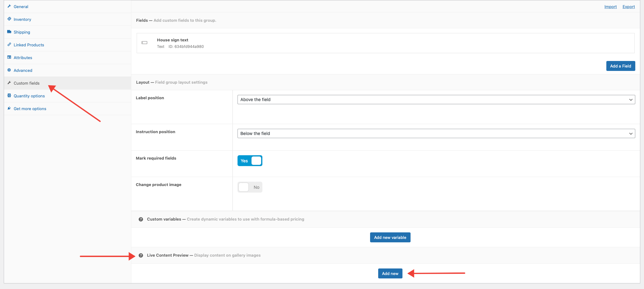 Custom Product Builder. Product Configurator w Live Preview.