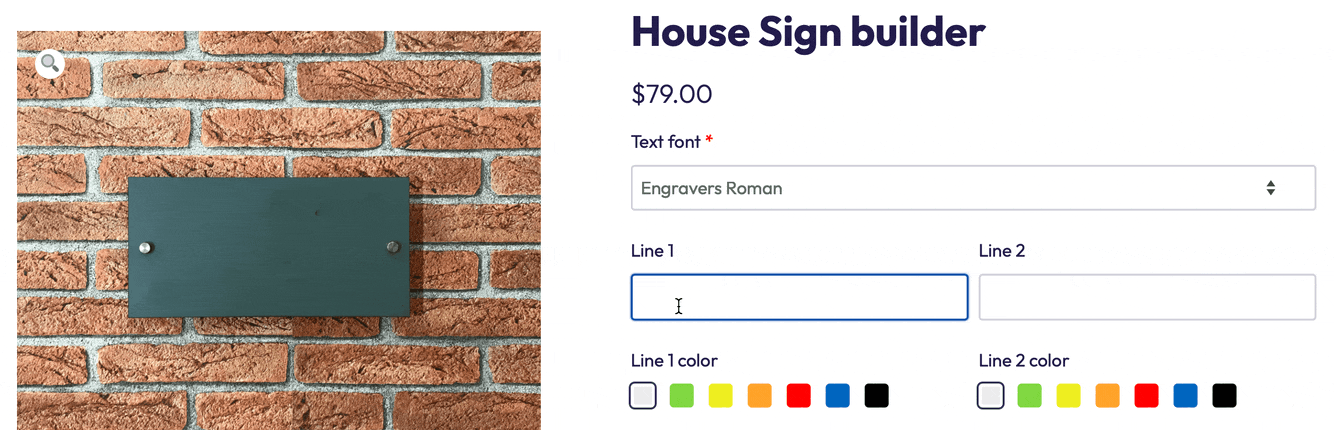 Custom Product Builder. Product Configurator w Live Preview.