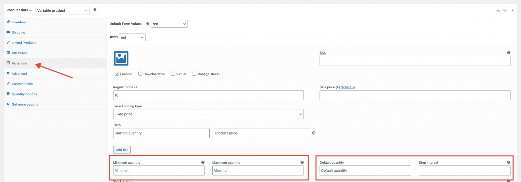 How to limit quantity in (Stepbystep tutorial)