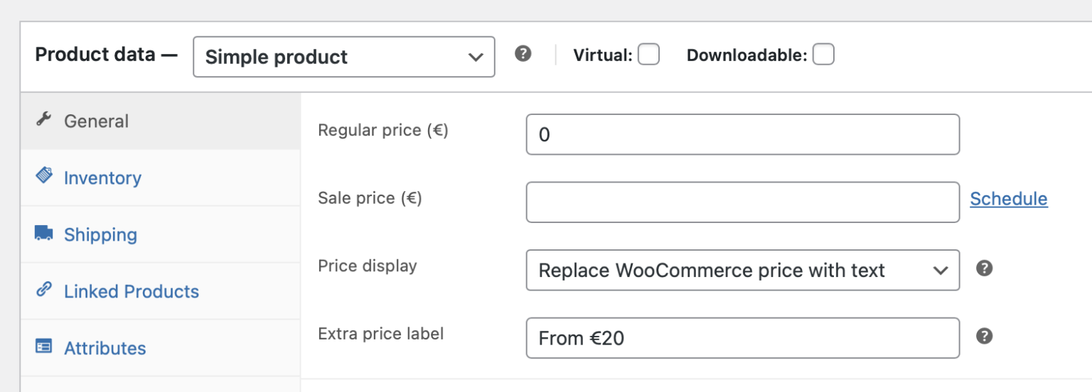 The plugin adds prices on top of the main price. Can it also replace