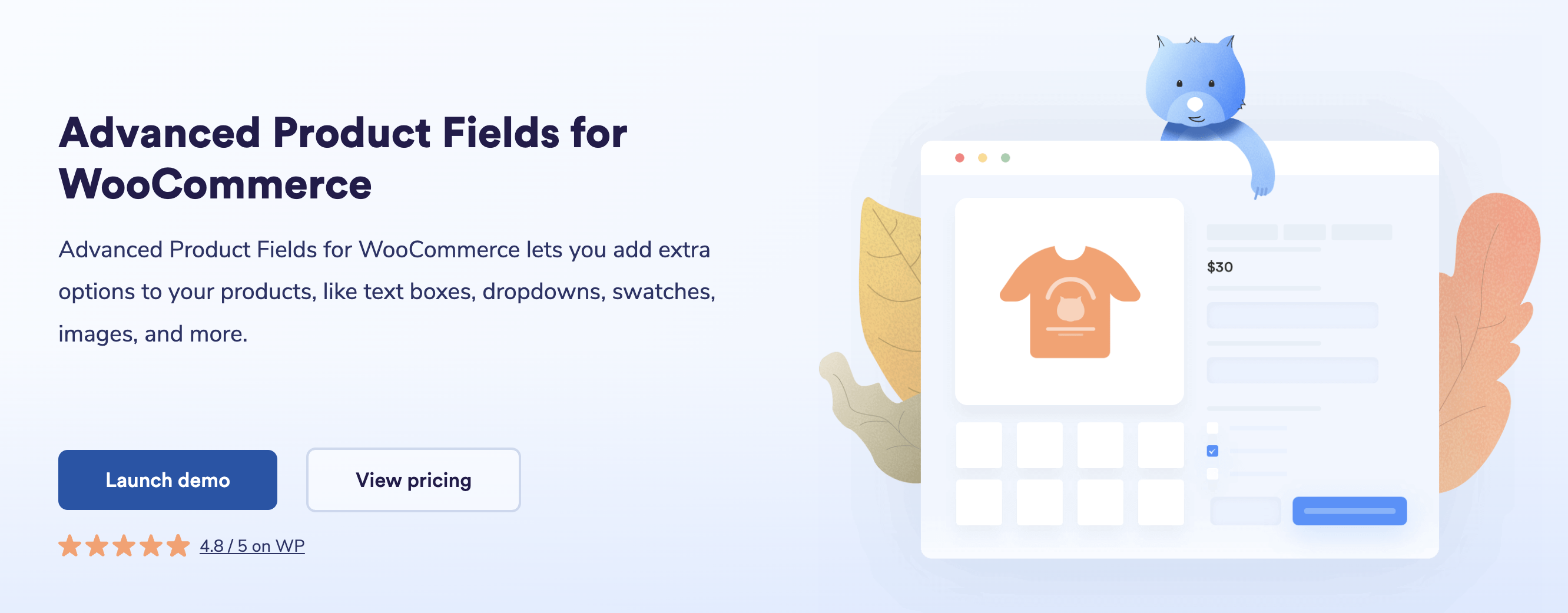 Advanced Product Fields Plugin for WooCommerce