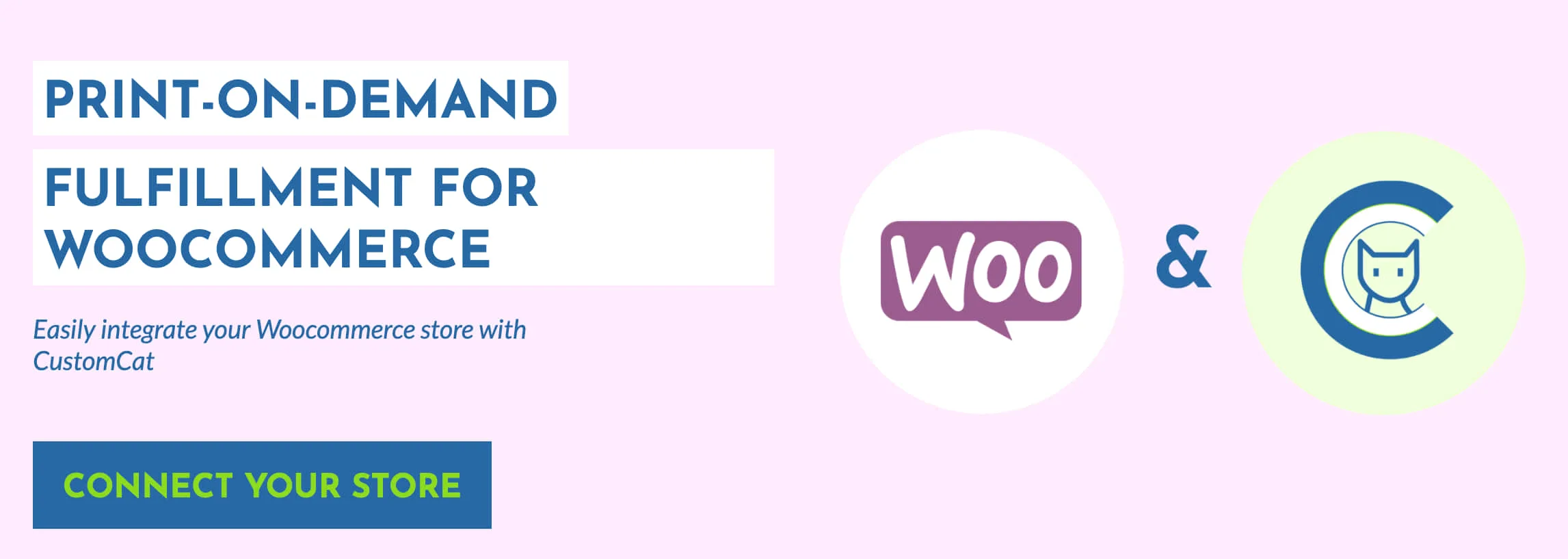 CustomCat’s print-on-demand WooCommerce integration
