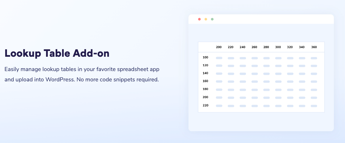 Easily manage lookup tables with the Lookup Table Add-On