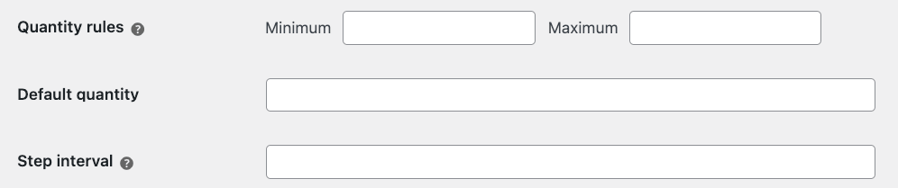 Editing the quantity rules with WooCommerce Quantity Discounts, Rules & Swatches