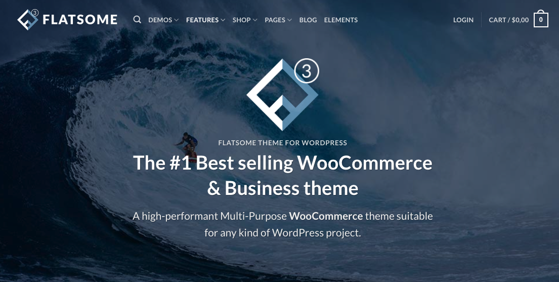 Introduction to Flatsome, a WordPress theme for WooCommerce