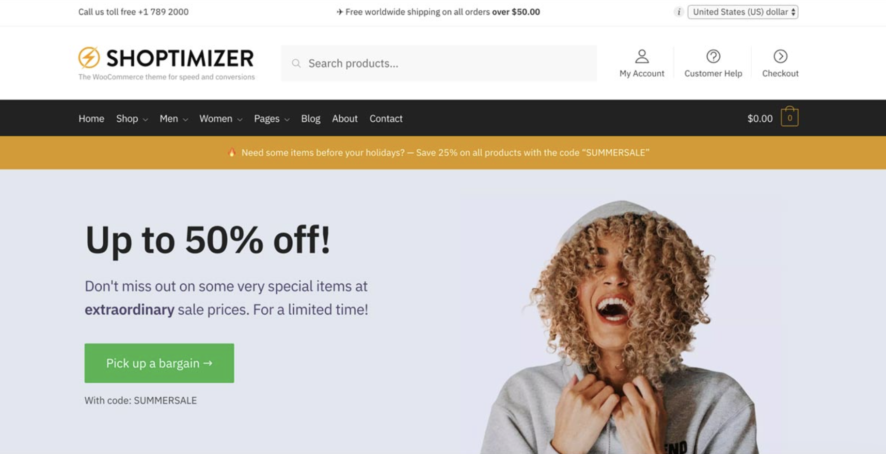 Introduction to Shoptimizer, a WordPress theme for WooCommerce