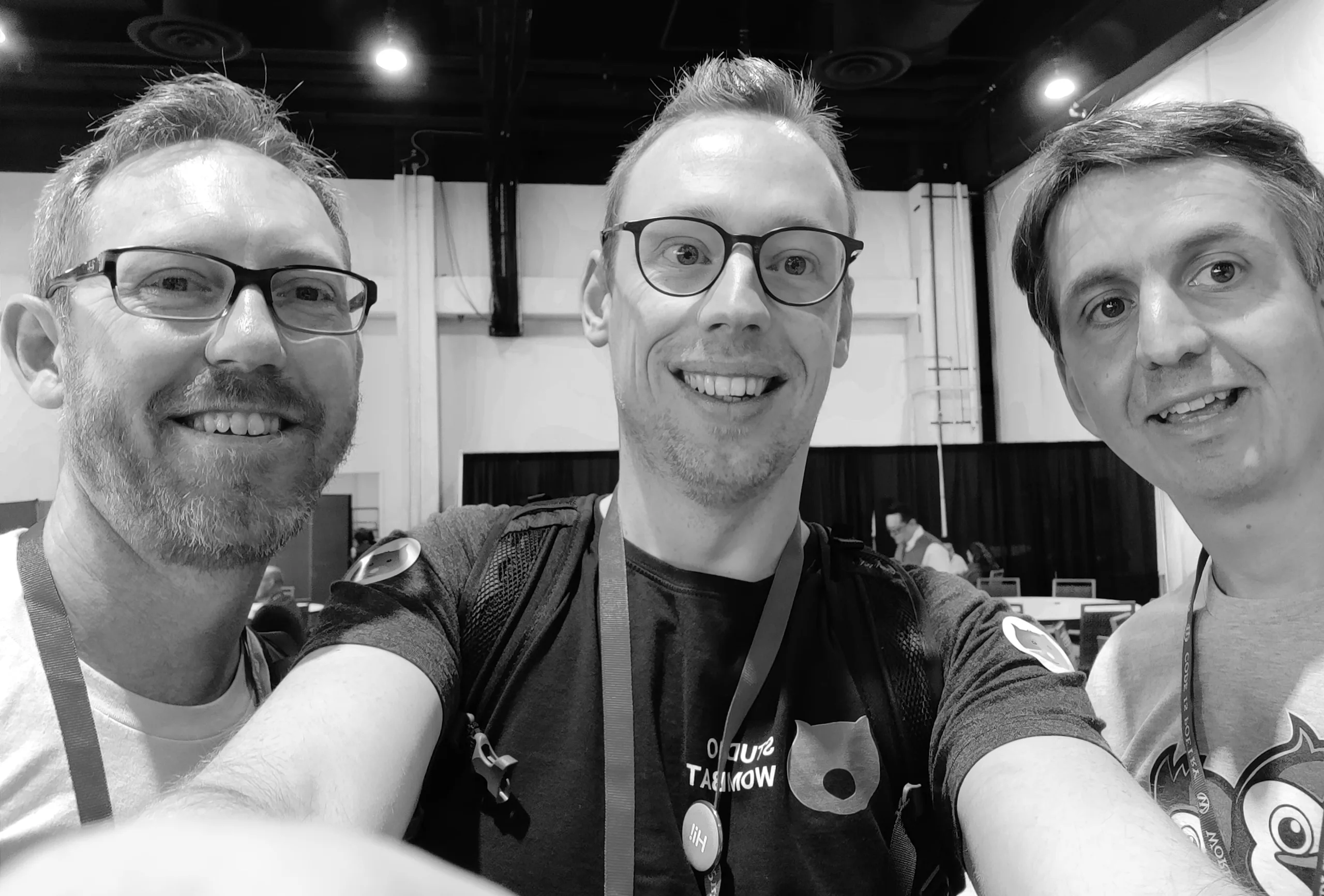 Friends from Studio Wombat, PublishPress and Sunshine Photo Cart