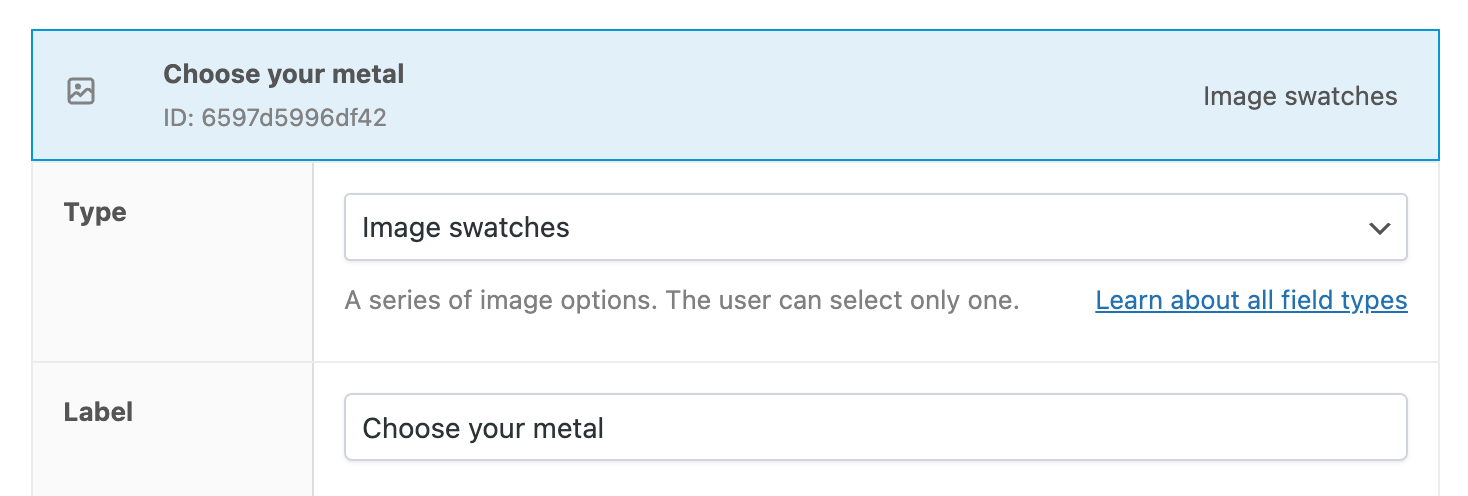 Custom field overview in WooCommerce product backend