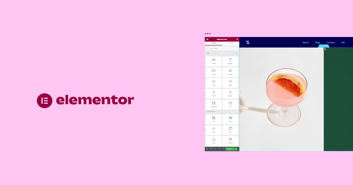 Elementor banner