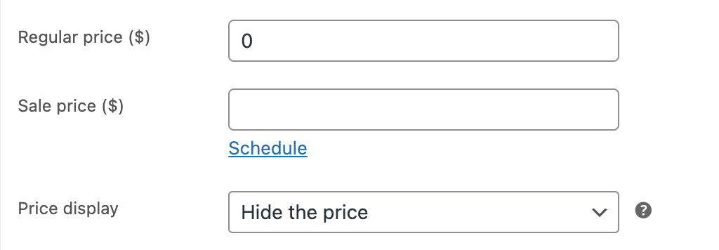 Hiding the regular price in WooCommerce
