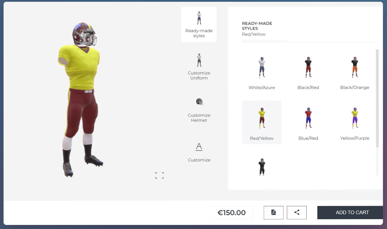 Zakeke Interactive Product Designer for WooCommerce 3D product configurator