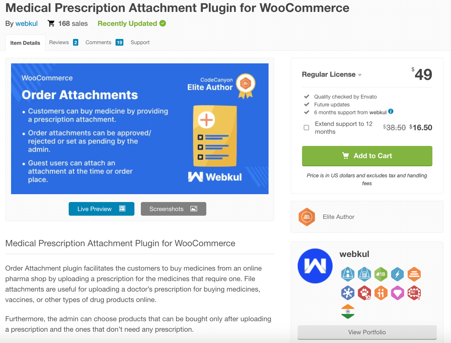 Medical Prescription Attachment Plugin for WooCommerce