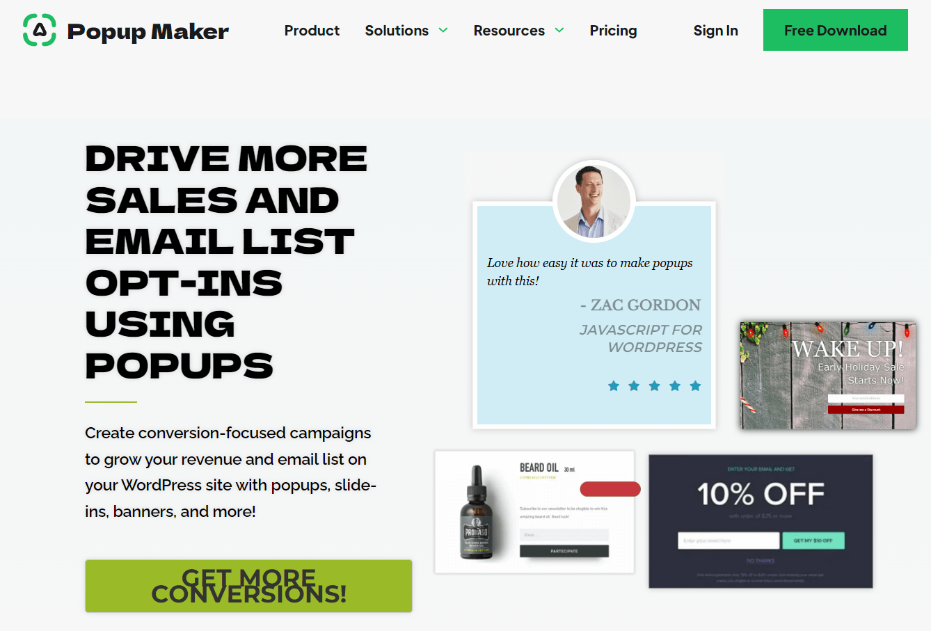Popup Maker WooCommerce discount popup plugin