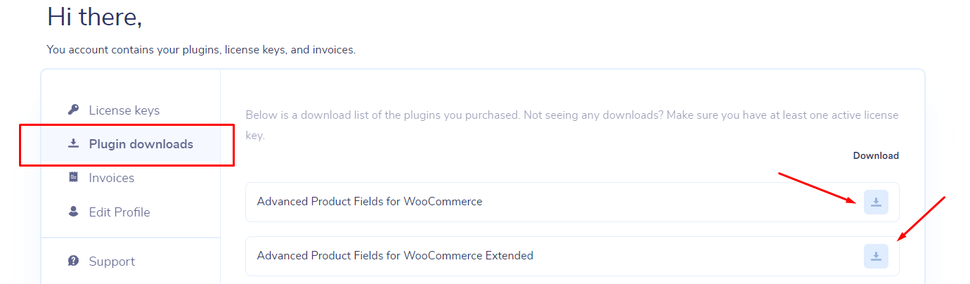 Downloading the APF plugin from the Studio Wombat website