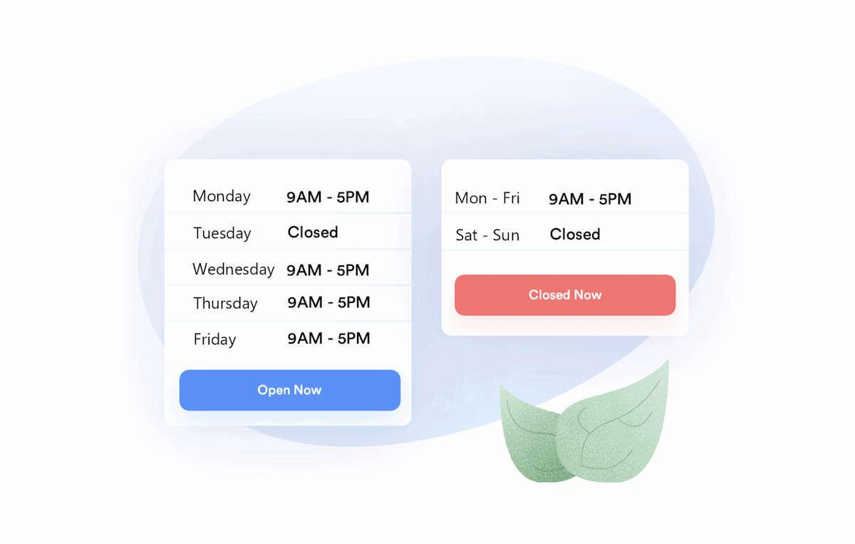 The Business Hours Indicator Pro plugin home page.