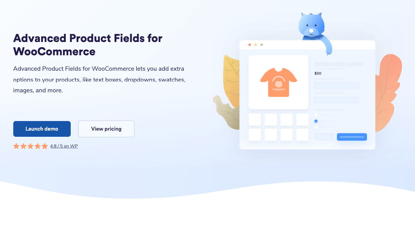 Advanced Product Fields for WooCommerce homepage