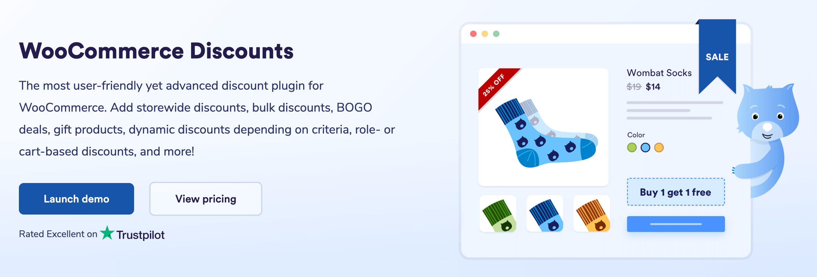 WooCommerce Discounts by Studio Wombat homepage