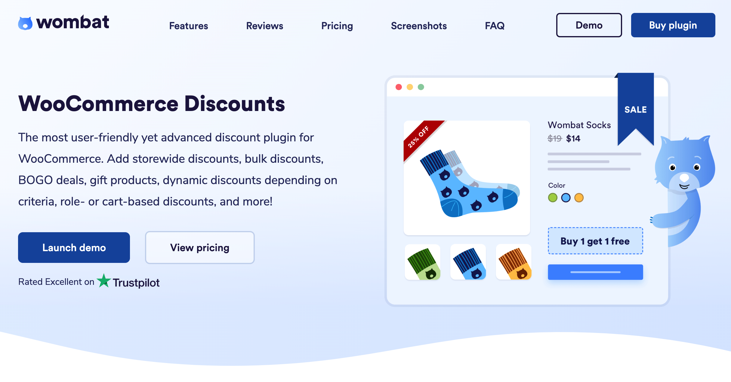 WooCommerce Discounts by Studio Wombat homepage