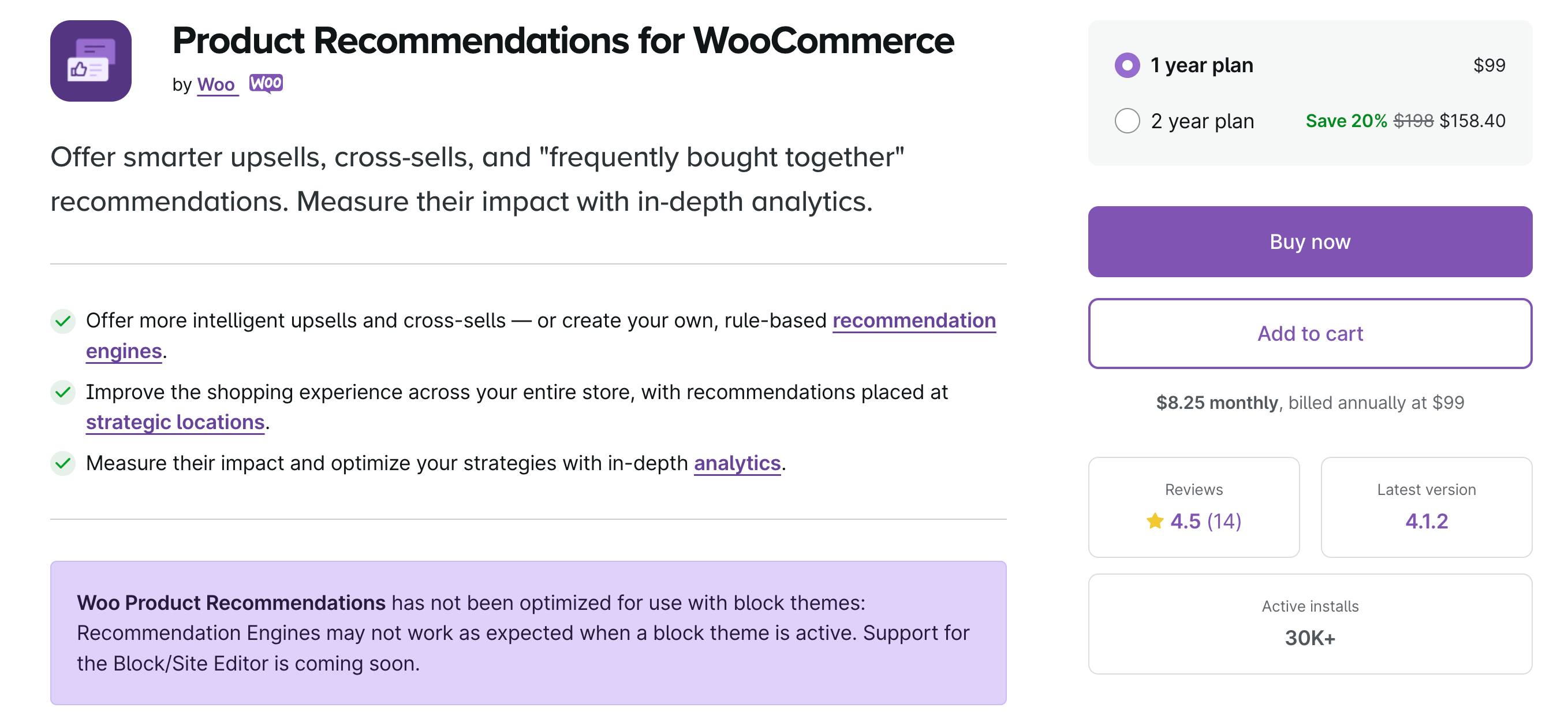 Product Recommendations for WooCommerce