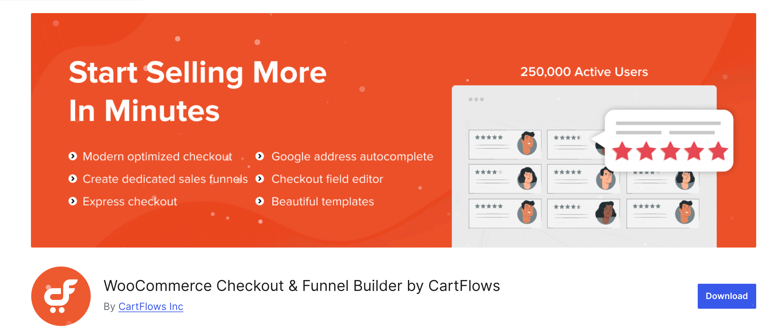 WooCommerce Checkout and Funnel Builder download page