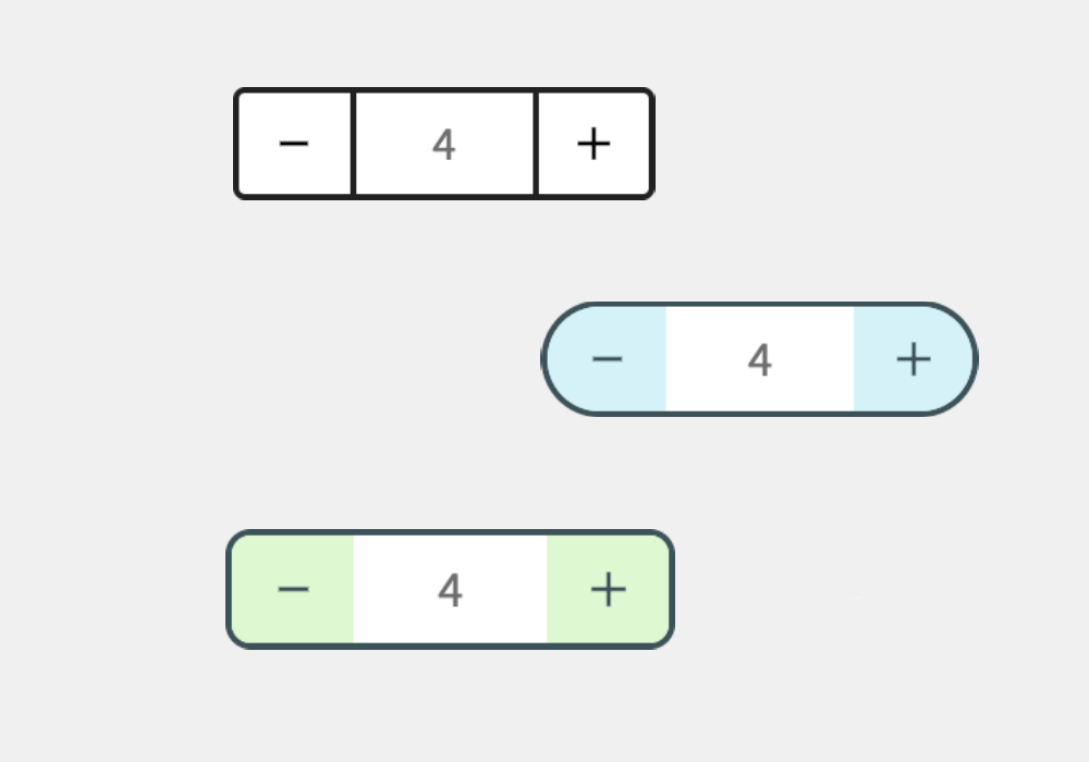 Number selectors with plus/minus buttons for WooCommerce