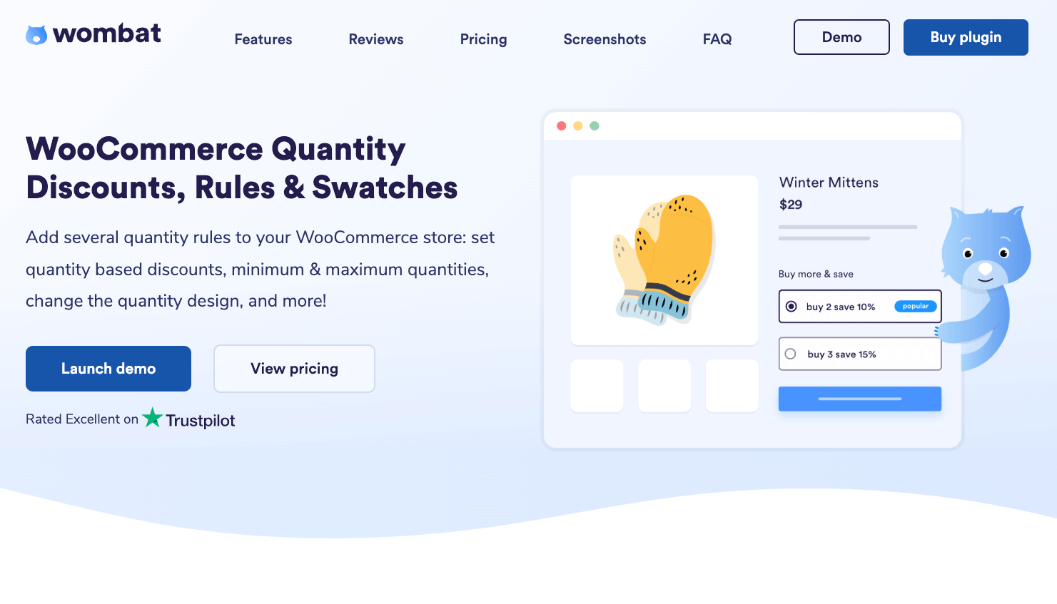 1 – WooCommerce Quantity Discounts, Rules & Swatches (WQDRS) homepage