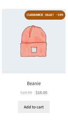 Example of a badge animation