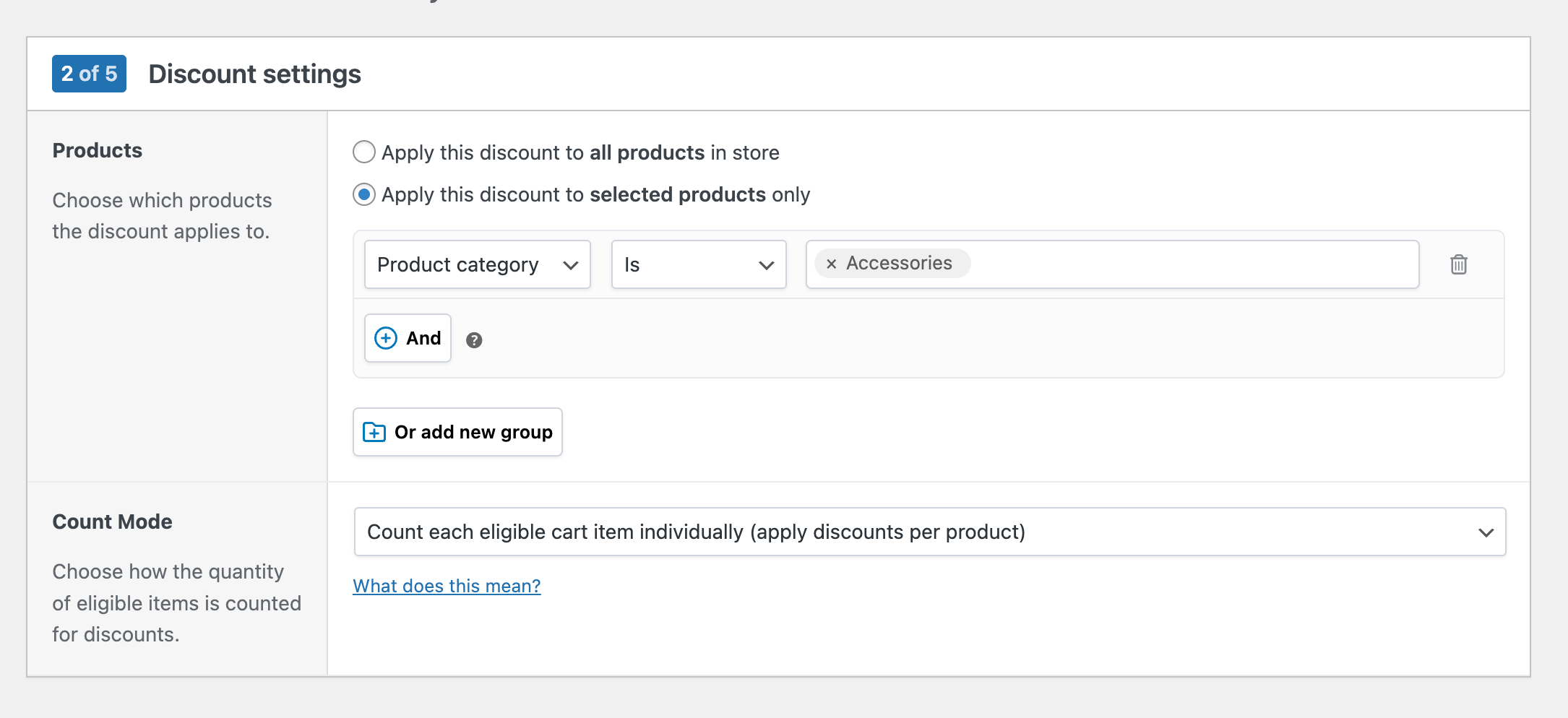 Create a bulk quantity discount in WooCommerce - step 2: product requirements