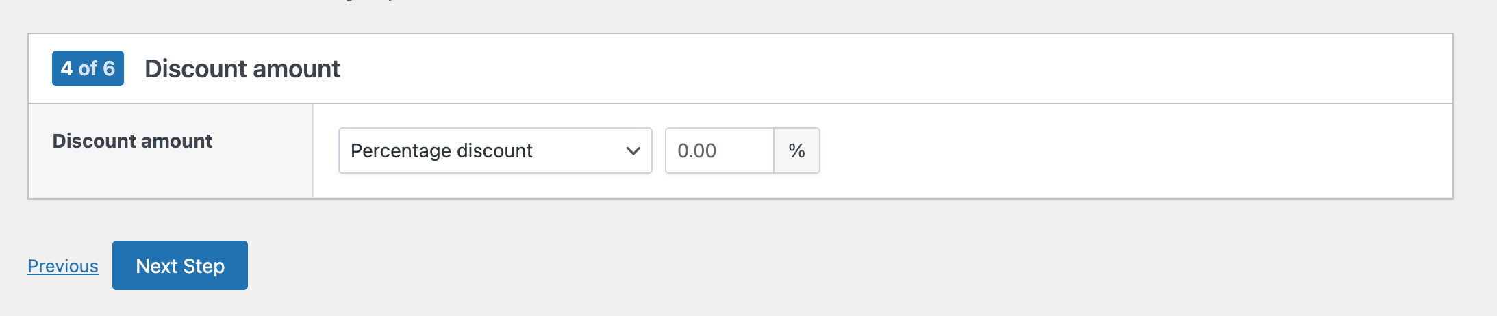 Define the discount amount for "Buy X get Y Discount" in WooCommerce