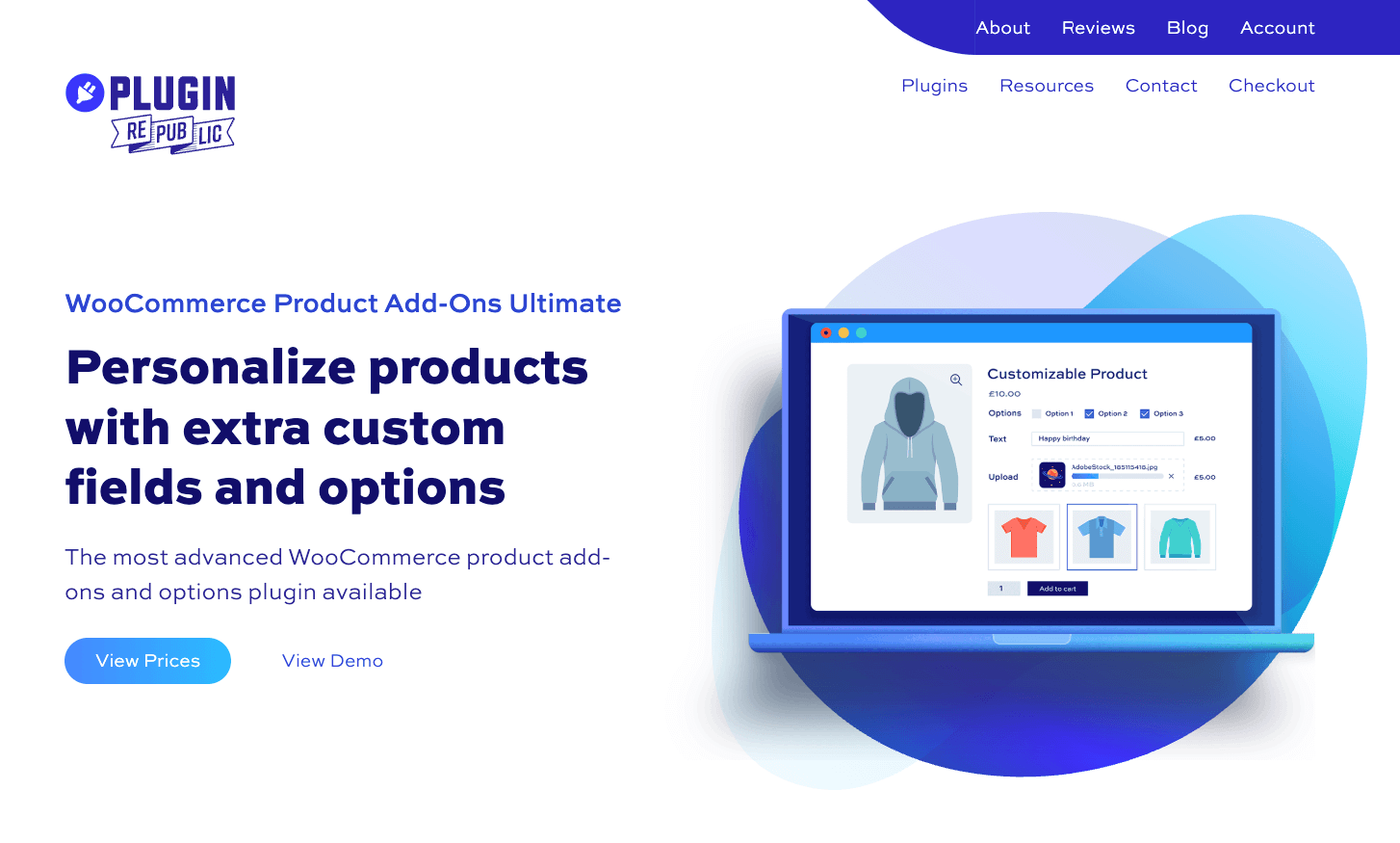 Product Add-Ons Ultimate homepage