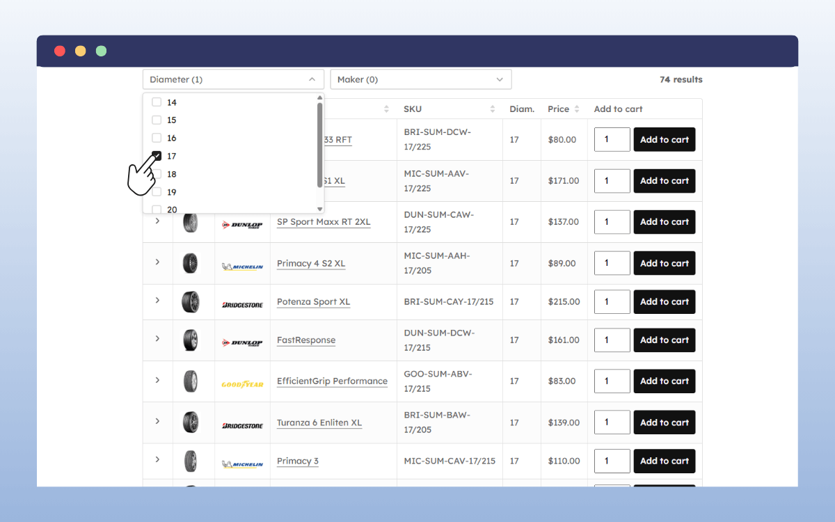 woocommerce order form filter