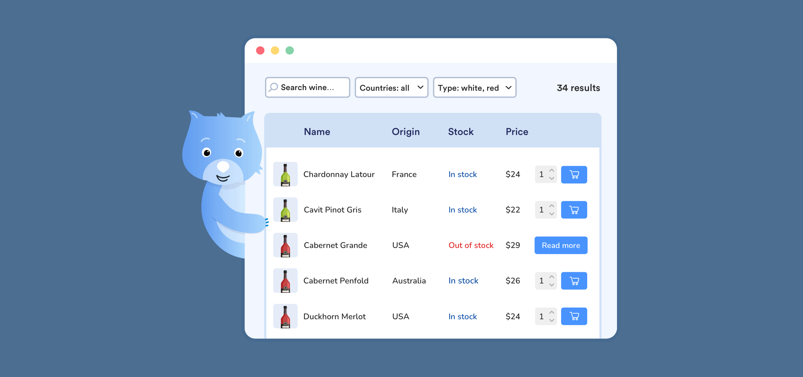 WooCommerce Product Tables illustration