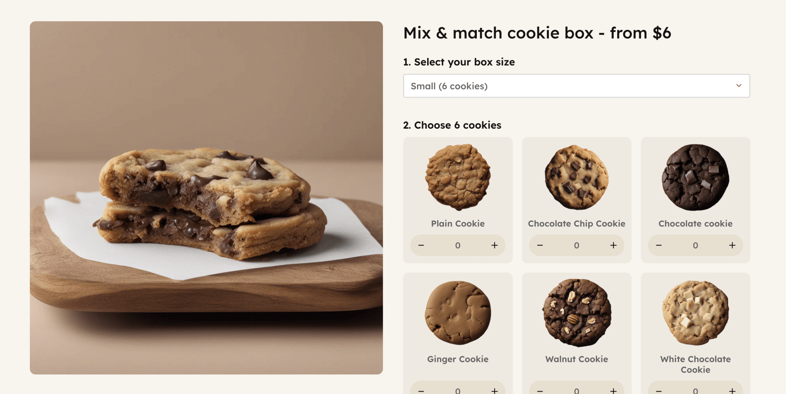 Mix-and-match product in WooCommerce