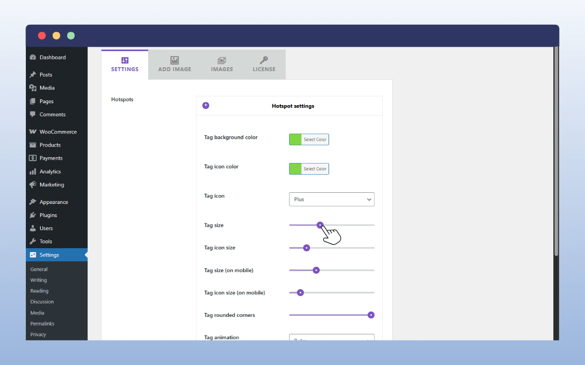 hotspot settings