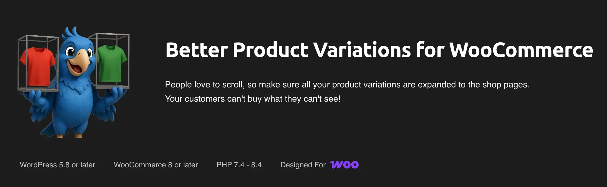 Better Variations for WooCommerce by Puri