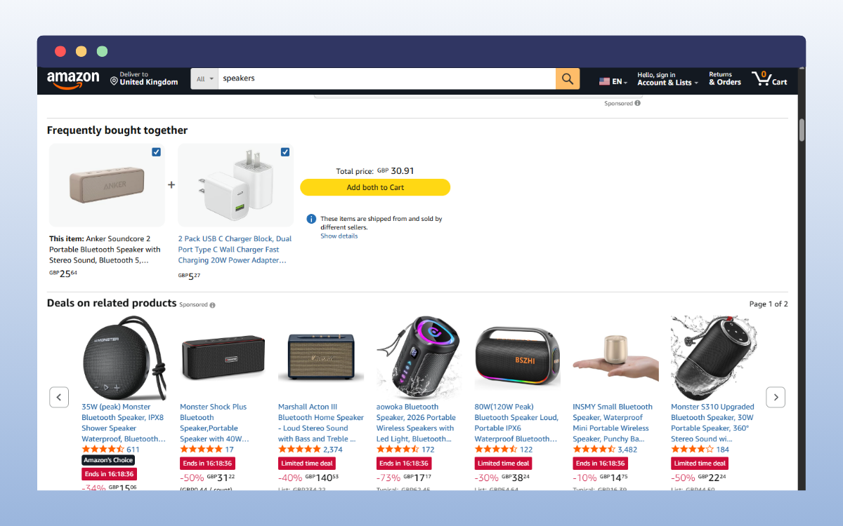 amazon frequently bought together