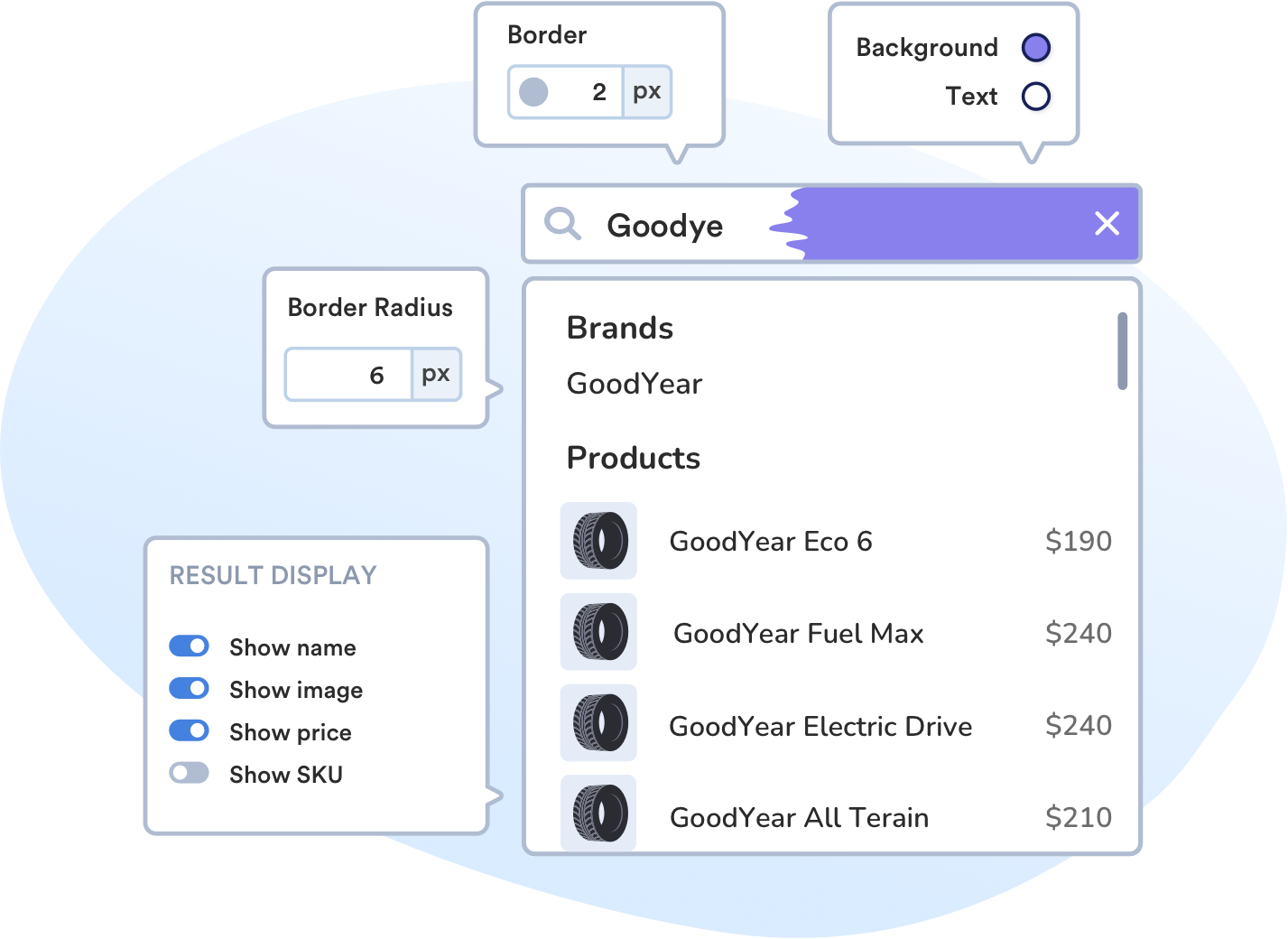 A customizable search experience for WooCommerce
